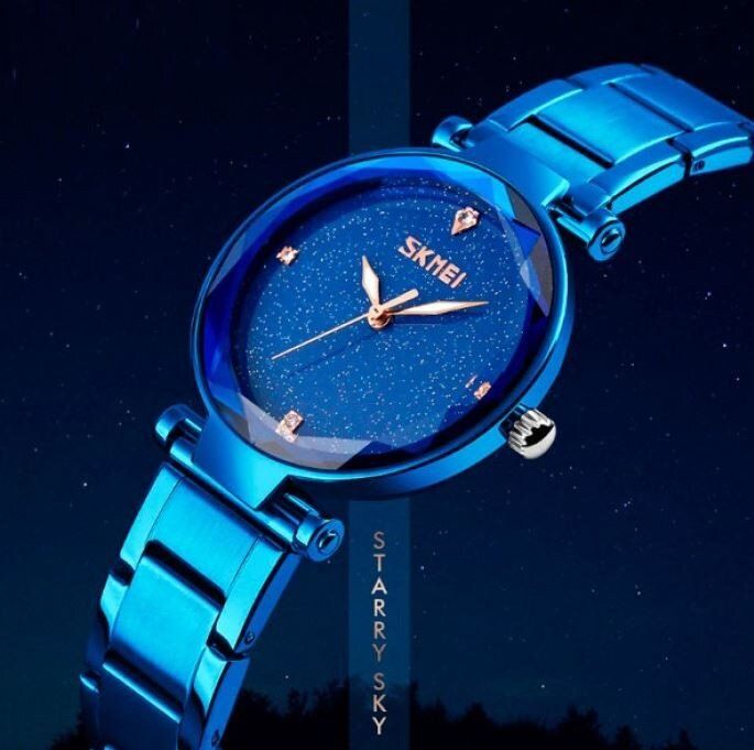 Жіночий наручний годинник SKMEI MISS BLUE (9180) купити недорого в Ти Купи
