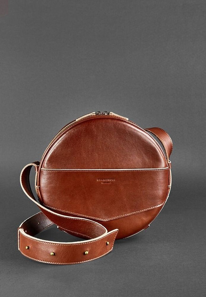 Жіноча сумка-рюкзак BlankNote «Maxi» коньяк bn-bag-30-k купити недорого в Ти Купи