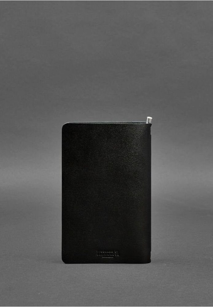 Кожаный блокнот (софт-бук) BlankNote 8.0 угольно-черный на резинке BN-SB-8-YGOL купить недорого в Ты Купи