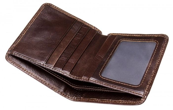 Мужской кожаный мини-кошелек Vintage 20245 купить недорого в Ты Купи