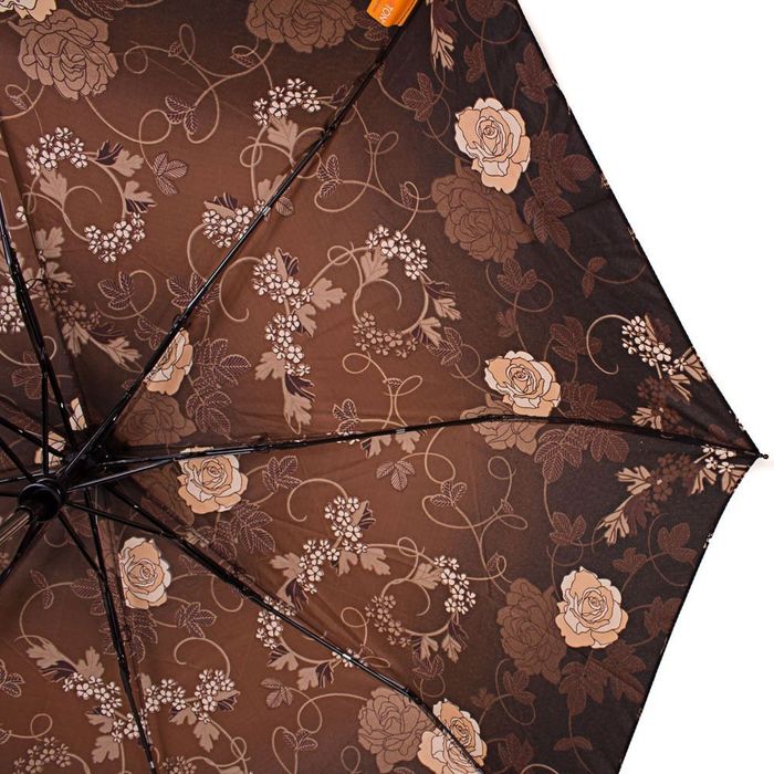 Зонт женский модный полуавтомат AIRTON коричневый купить недорого в Ты Купи