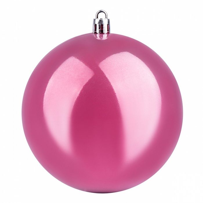 Шар новогодний Yes! Fun d-10 см, бледно-пурпурный, перламутровый 973510 купить недорого в Ты Купи