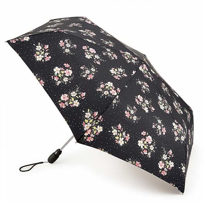 Жіноча парасолька автомат Fulton OpenClose Superslim-2 L711 Floral Fiesta (Квіткова вечірка) купити недорого в Ти Купи
