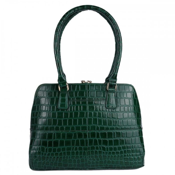 Жіноча шкіряна сумка Ashwood C53 Green (Зелений) купити недорого в Ти Купи
