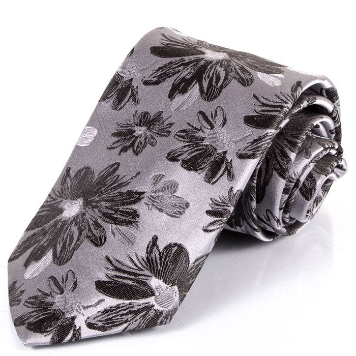 Краватка чоловіча сірий шовковий SCHONAU and HOUCKEN fareshs-06 купити недорого в Ти Купи