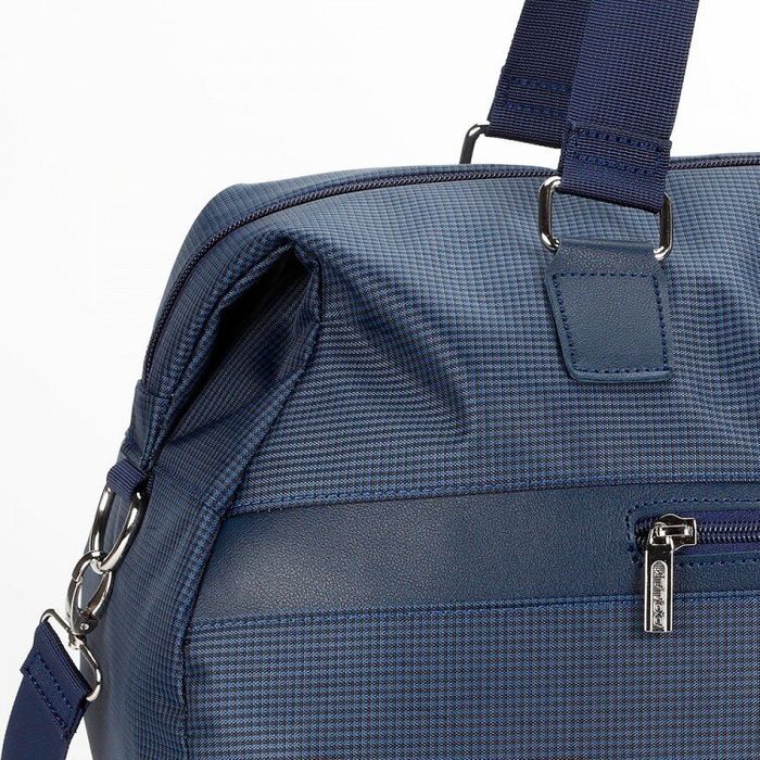 Дорожно-спортивная сумка Dolly 794 темно-синяя купить недорого в Ты Купи