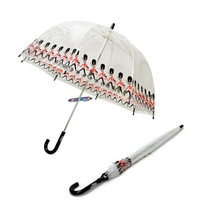 Детский механический зонт-трость Fulton Funbrella-4 C605 Guards (Солдатики) купить недорого в Ты Купи