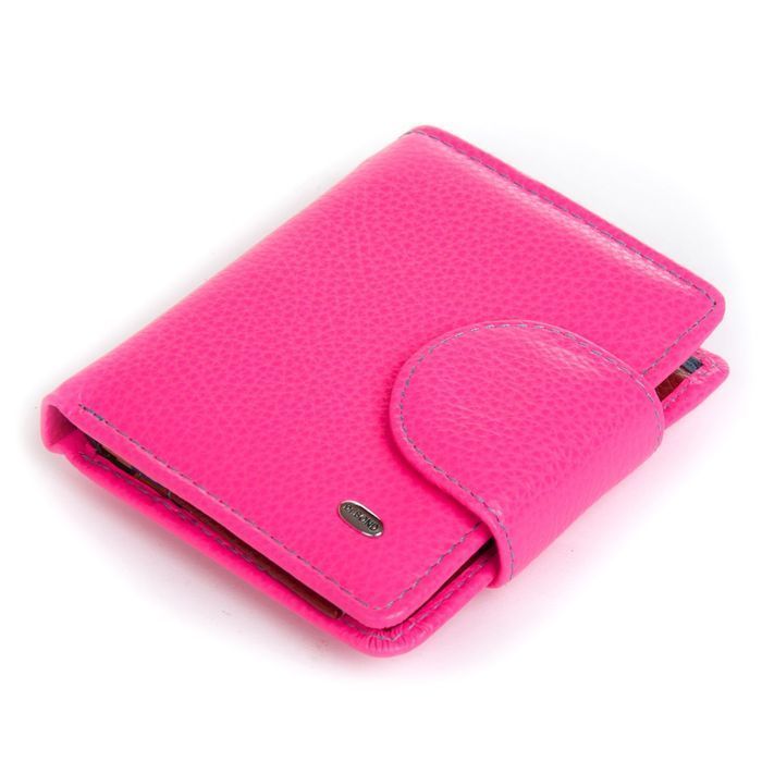 Женский кожаный кошелек Rainbow DR. BOND WRS-415-1 plum-red купить недорого в Ты Купи