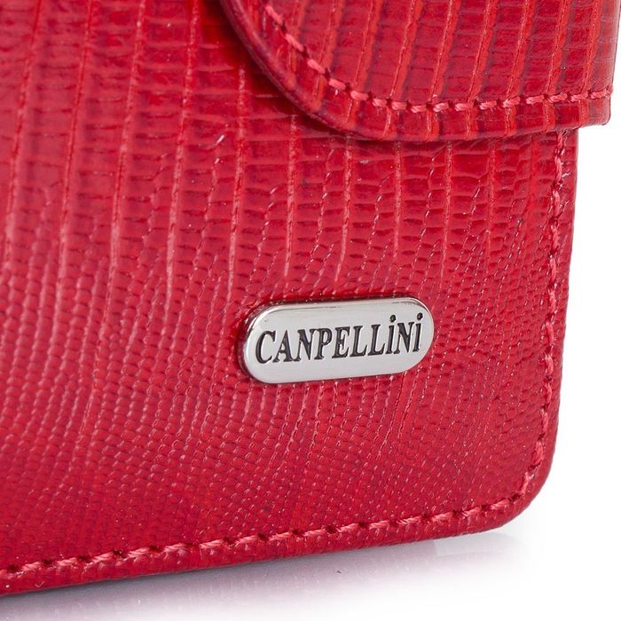 Женский кожаный красный кошелек CANPELLINI SHI967-15 купить недорого в Ты Купи