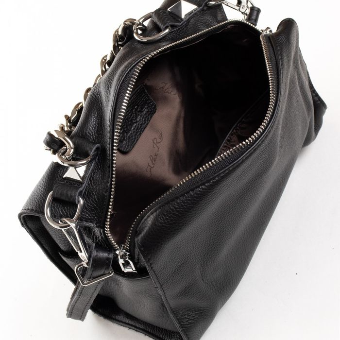 Жіноча шкіряна сумка класична ALEX RAI 02-09 10-8799-9 black купити недорого в Ти Купи