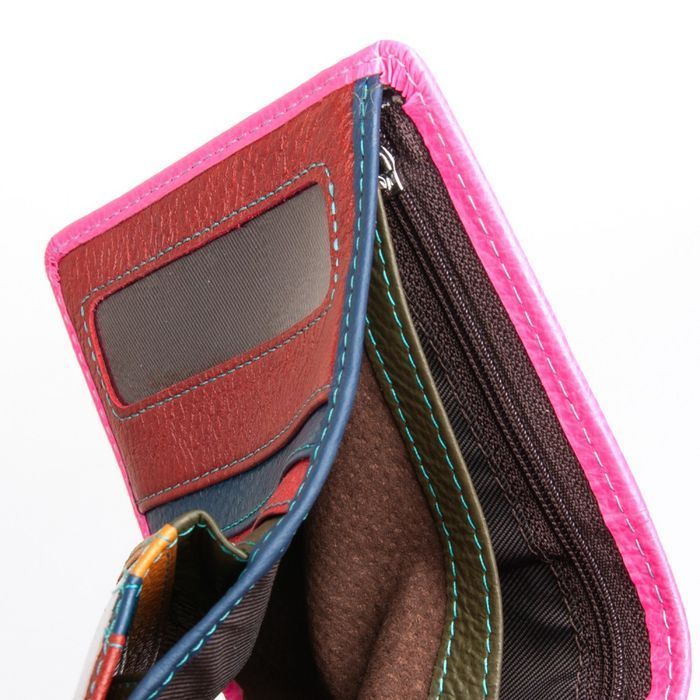 Женский кожаный кошелек Rainbow DR. BOND WRS-415-1 plum-red купить недорого в Ты Купи