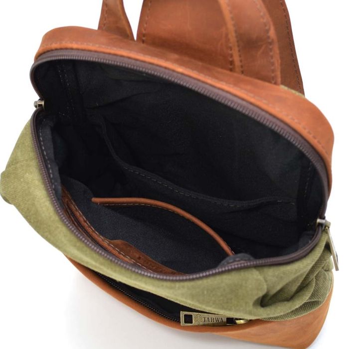 Мужская кожаная сумка-слинг TARWA RBH-1905-3md купить недорого в Ты Купи