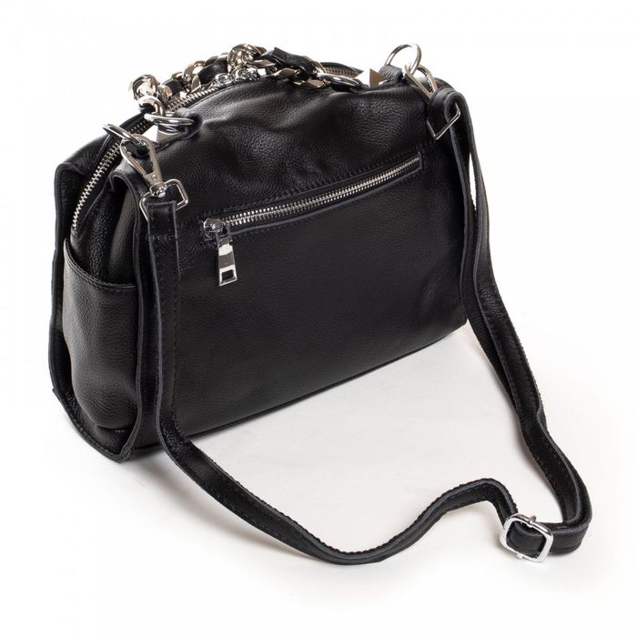 Жіноча шкіряна сумка класична ALEX RAI 02-09 10-8799-9 black купити недорого в Ти Купи