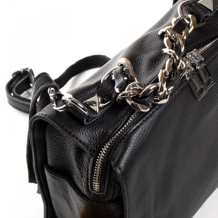 Женская кожаная сумка классическая ALEX RAI 02-09 10-8799-9 black купить недорого в Ты Купи