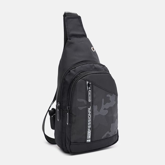 Чоловічий рюкзак через плече Monsen C17037bl-black купити недорого в Ти Купи