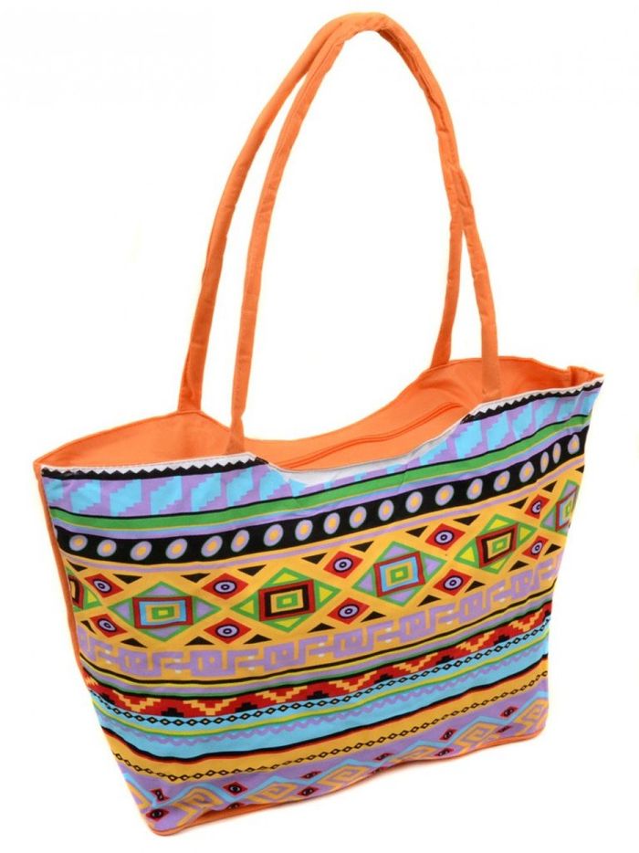 Летняя пляжная сумка Podium /1340 orange купить недорого в Ты Купи