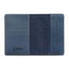 Синя обкладинка для паспорта зі шкіри HiArt PC-02-S18-4417-T001 Синій