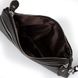 Женская кожаная косметичка-клюлчница Cosmetic bag 6001-A black