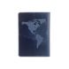 Синяя обложка для паспорта из кожи HiArt PC-02-S18-4417-T001 Синий