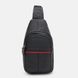 Мужской кожаный рюкзак через плечо Keizer K11022bl-black