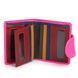 Женский кожаный кошелек Rainbow DR. BOND WRS-415-1 plum-red