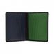 Мужской кожаный кошелек Visconti FN70 Lark (Black/Cobalt Blue/Green)