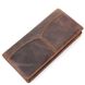Чоловічий шкіряний гаманець Vintage 14223 Коричневий