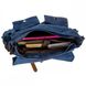 Мужская текстильная синяя сумка Vintage 20148