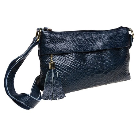Женская кожаная сумка Keizer K11181-blue купить недорого в Ты Купи