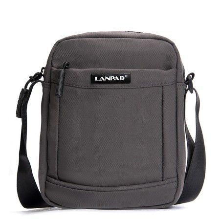 Сумка через плечо Lanpad A45007 grey мал купить недорого в Ты Купи