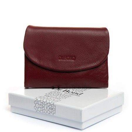 Женский кожаный кошелек Bright DR. BOND WS-239 wine red купить недорого в Ты Купи