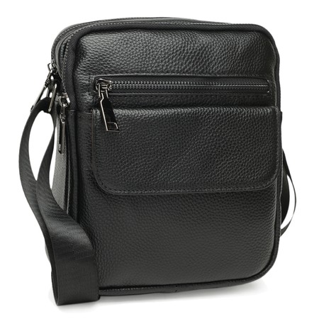 Мужская кожаная сумка Keizer k11108-black купить недорого в Ты Купи
