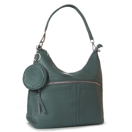 Женская кожаная сумка с ключницей ALEX RAI 2035-9 L-blue купить недорого в Ты Купи
