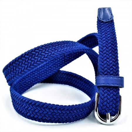 Синій текстильний ремінь гумка Le-Mon 2 см. Un-2rez-0137 купити недорого в Ти Купи