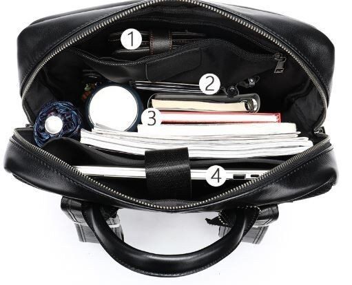 Шкіряний чорний рюкзак Vintage 14822 Чорний купити недорого в Ти Купи