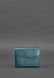 Жіноча шкіряна поясна сумка / кроссбоді BlankNote Mini зелена BN-BAG-38-2-MALACHITE
