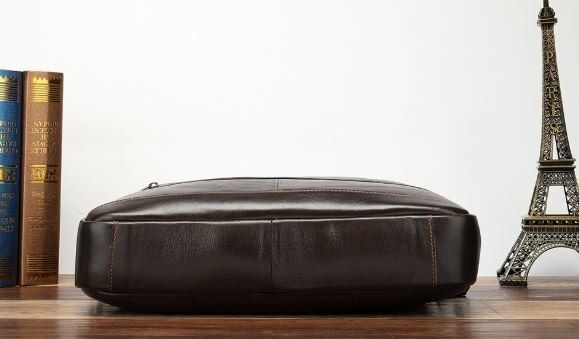 Чоловіча шкіряна коричнева сумка Vintage 14669 купити недорого в Ти Купи