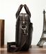 Мужская кожаная коричневая сумка Vintage 14669