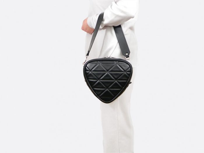 Женская сумочка из натуральной кожи Svіtlana Zubko Heart S1201-F-1-1-1 купить недорого в Ты Купи