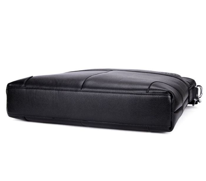 Мужская черная деловая сумка Polo 6602-4 купить недорого в Ты Купи