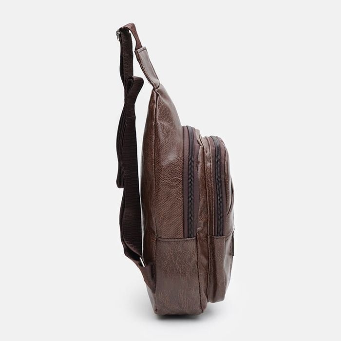 Мужской рюкзак через плечо Monsen C1920br-brown купить недорого в Ты Купи