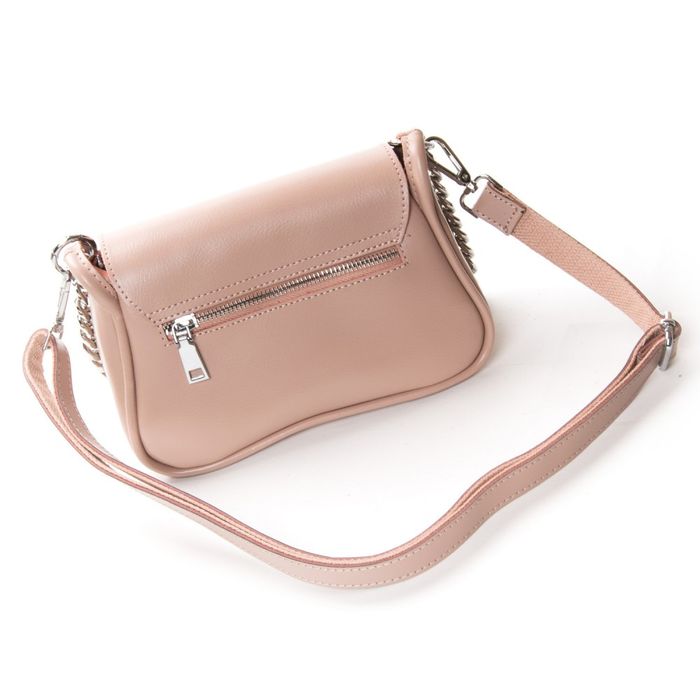 Женская кожаная сумка классическая ALEX RAI 4001 pink купить недорого в Ты Купи