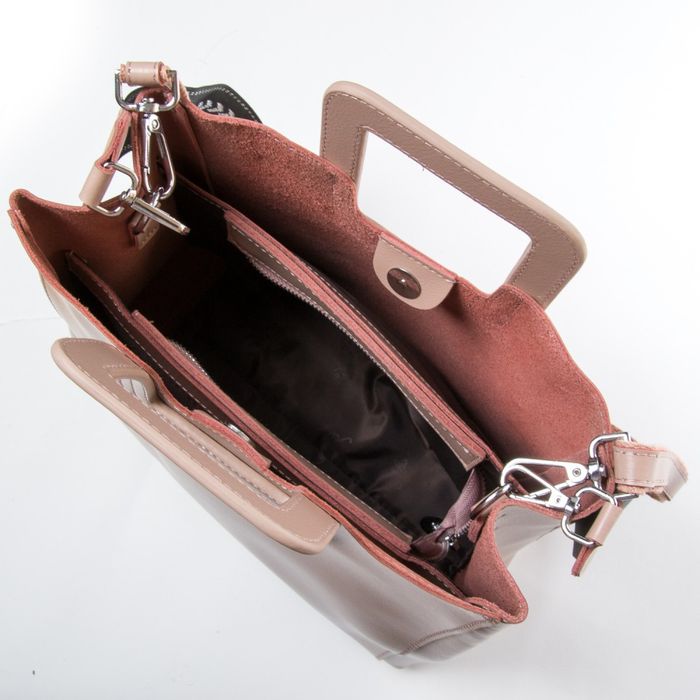 Жіноча шкіряна сумка класична ALEX RAI45-1550 рожевий купити недорого в Ти Купи