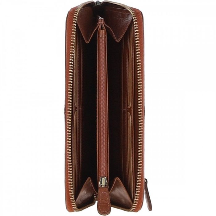 Английский женский кожаный кошелек Ashwood T90 Honey (Медовый) купить недорого в Ты Купи