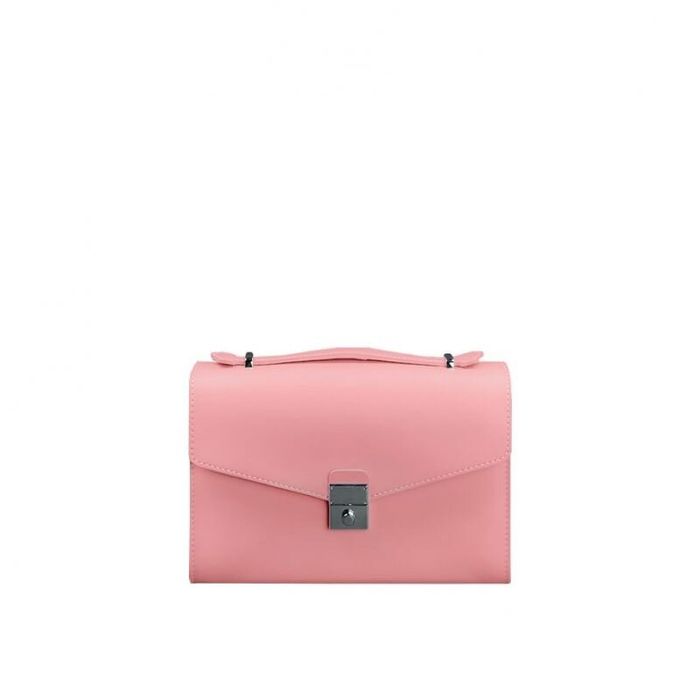 Женская кожаная сумка-кроссбоди BlankNote Lola Розовая (BN-BAG-35-pink) купить недорого в Ты Купи