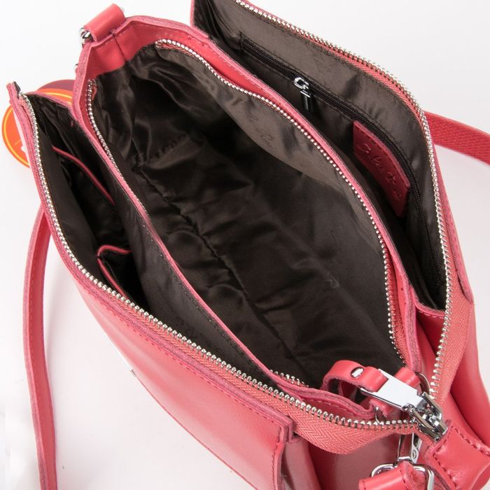 Жіноча шкіряна сумка ALEX RAI 05-01 8721 scarlet купити недорого в Ти Купи