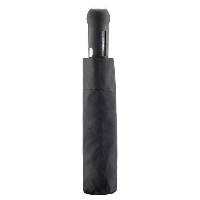 Зонт складной Fare 5471 с фонариком Черный (299) купить недорого в Ты Купи