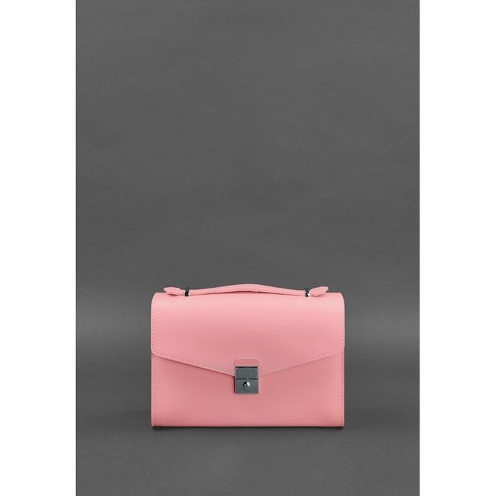Жіноча шкіряна сумка-кроссбоді BlankNote Lola Рожева (BN-BAG-35-pink) купити недорого в Ти Купи
