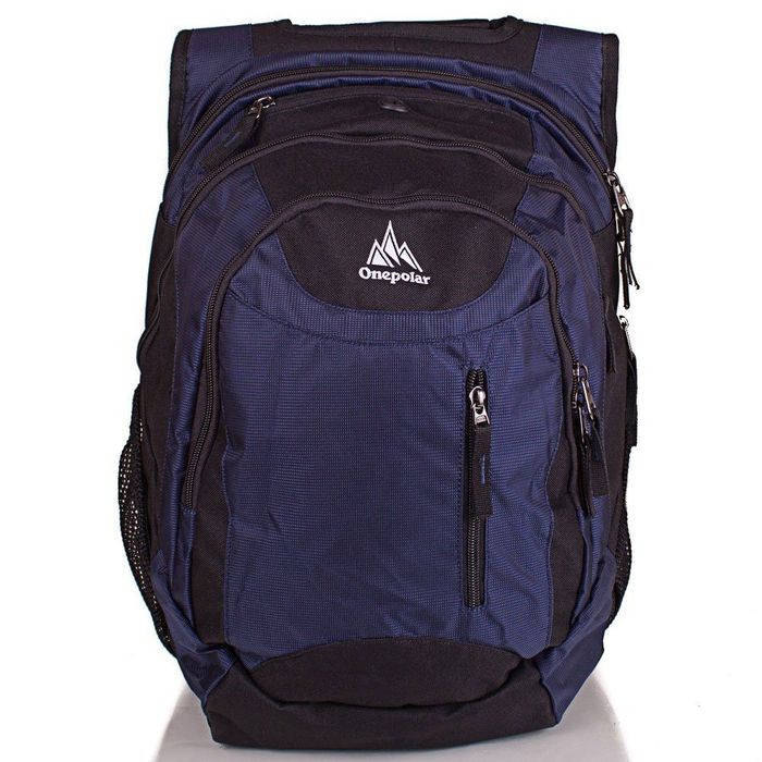 Городской рюкзак ONEPOLAR с отделением для ноутбука w1359-navy купить недорого в Ты Купи