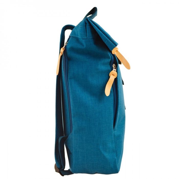 Подростковый рюкзак Smart 14 л Roll-top T-70 «Tube Turquoise» (557580) купить недорого в Ты Купи